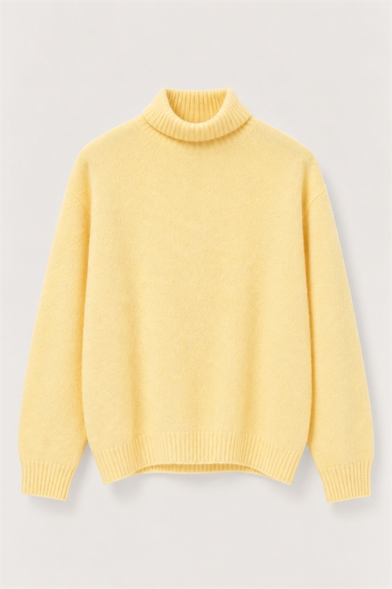 MAGLIA OVER COLLO ALTRO MISTO CASHMERE
