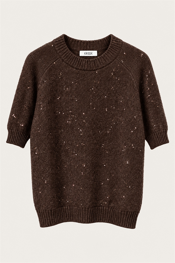 MAGLIA PARICOLLO PAILLETTES