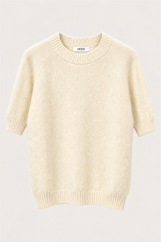 MAGLIA PARICOLLO PAILLETTES