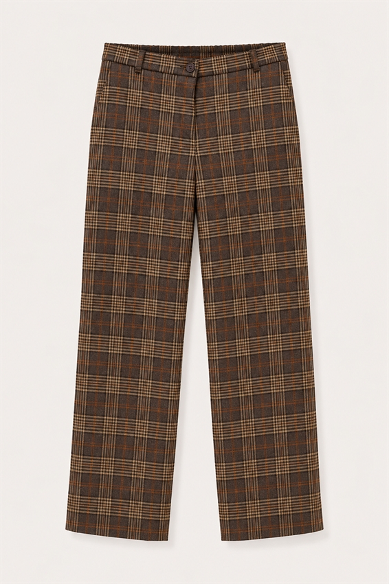 PANTALONE DRITTO CHECK