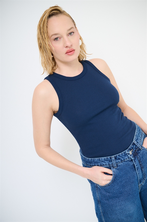 CANOTTA COSTINA VOGATORE BLU