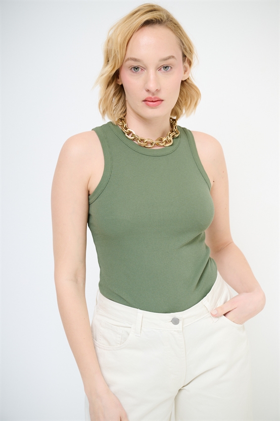 CANOTTA COSTINA VOGATORE VERDE MILITARE