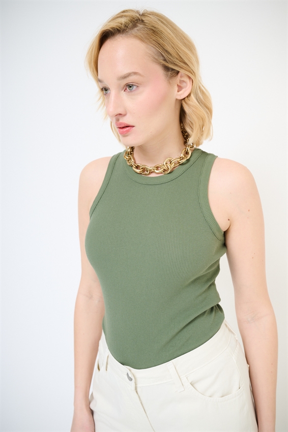 CANOTTA COSTINA VOGATORE VERDE MILITARE