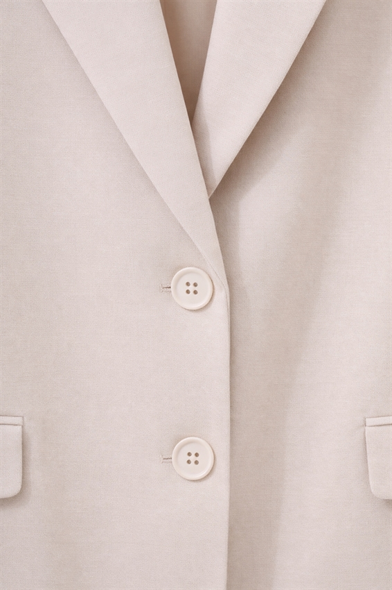 GIACCA OVER A 2 BOTT. IN MODAL BURRO