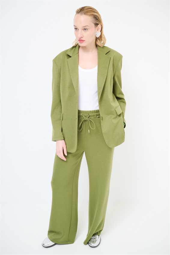 GIACCA OVER A 2 BOTT. IN MODAL OLIO