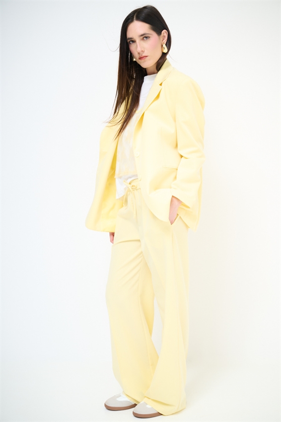 PANTALONE AMPIO CON COULISSE GIALLO